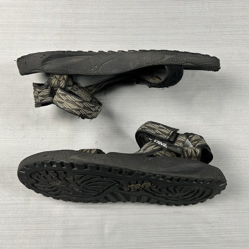 Teva Terra Fi 5 Men’s Size 12 Brown Strappy Outdoor Sandals Hiking Trail Shoes